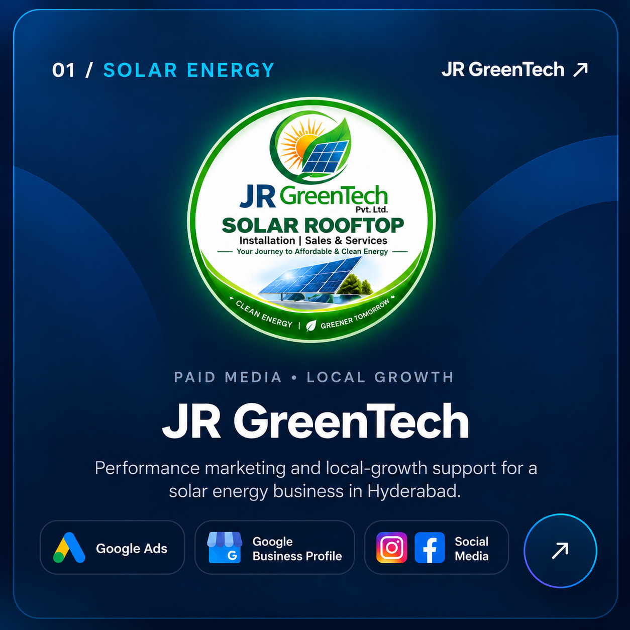 JR GreenTech client showcase